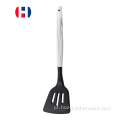 Utensílio de cozinha de turner com fenda de silicone